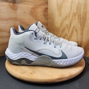 Nike Mens Renew Elevate Phantom Dust Gray Basketball Shoes Size 13 Sneakers